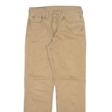 LEVI'S 514 Mens Trousers Beige Slim Straight W30 L32