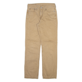 LEVI'S 514 Mens Trousers Beige Slim Straight W30 L32