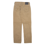 LEVI'S 514 Mens Trousers Beige Slim Straight W30 L32