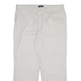 NAUTICA Mens Trousers Grey Regular Straight W36 L27