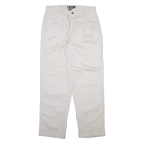 CHAPS RALPH LAUREN Mens Trousers Grey Relaxed Straight W36 L32