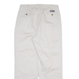 CHAPS RALPH LAUREN Mens Trousers Grey Relaxed Straight W36 L32