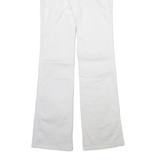 MOSCHINO Womens Trousers White Slim Bootcut W28 L34