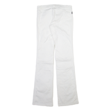 MOSCHINO Womens Trousers White Slim Bootcut W28 L34