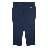 CARHARTT Mens Trousers Blue Relaxed Straight W40 L30