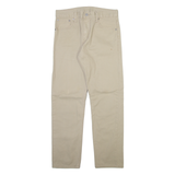 LEVI'S Mens Trousers Beige Regular Straight W30 L30
