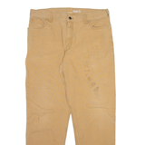 CARHARTT Mens Trousers Orange Relaxed Straight W38 L34