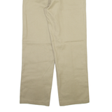 DICKIES 874 Workwear Mens Trousers Beige Regular Straight W36 L32