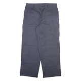 DICKIES Mens Trousers Grey Relaxed Straight W38 L32