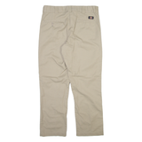 DICKIES Mens Trousers Beige Regular Straight W34 L30