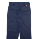 DICKIES 874 Workwear Mens Trousers Blue Regular Straight W32 L29