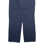 DICKIES Mens Trousers Blue Regular Straight W32 L32
