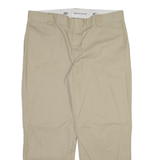 DICKIES Mens Trousers Beige Relaxed Straight W40 L30