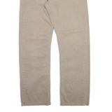 LEVI'S 514 Mens Trousers Beige Slim Straight W35 L32