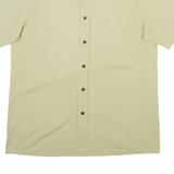 BARBOUR Mens Plain Shirt Beige S