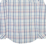 TIMBERLAND Mens Shirt White Check Long Sleeve L