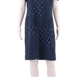 LAURA ASHLEY Womens Shift Dress Blue Floral Short Sleeve Knee Length UK 12