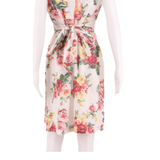 JOULES TOM Occasion Wear Womens Day Dress White Floral Knee Length UK 10