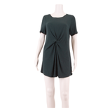 WHITE STUFF Womens Shift Dress Green Short Sleeve Short UK 10