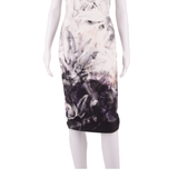 COAST Occasion Wear Womens Bodycon Dress White Floral Sleeveless Midi UK 6