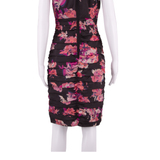 COAST Occasion Wear Womens Bodycon Dress Black Floral Knee Length UK 8