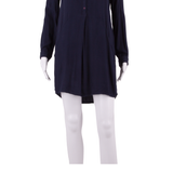 FAT FACE Womens Shirt Dress Blue Long Sleeve Knee Length UK 10