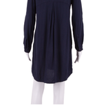 FAT FACE Womens Shirt Dress Blue Long Sleeve Knee Length UK 10