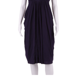 COAST Womens Day Dress Blue Short Sleeve Midi UK 8