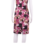 COAST Occasion Wear Womens Pencil Dress Pink Floral Sleeveless Knee Length UK 8