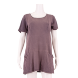 FAT FACE Womens Shift Dress Blue Short Sleeve Short UK 12