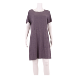 BODEN Womens Shift Dress Blue Spotted Short Sleeve Knee Length UK 14