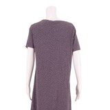 BODEN Womens Shift Dress Blue Spotted Short Sleeve Knee Length UK 14