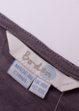 BODEN Womens Shift Dress Blue Spotted Short Sleeve Knee Length UK 14