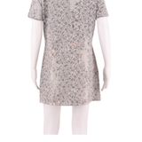 WHITE STUFF Womens Shift Dress Blue Floral Short Sleeve Knee Length UK 14