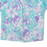 Womens Shirt Blue Floral M