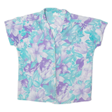 Womens Shirt Blue Floral M