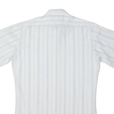 Mens Shirt White Striped M