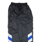 Mens Track Pants Black Tapered M W25 L29