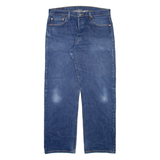 LEVI'S 501 Jeans Mens Blue Regular Straight W36 L32