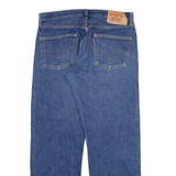 LEVI'S 501 Jeans Mens Blue Regular Straight W36 L32