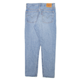 LEVI'S 501S Jeans Big E Womens Blue Skinny Straight W26 L26