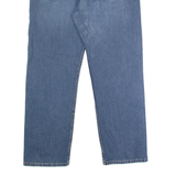 LEVI'S 505 Jeans Mens Blue Regular Straight Stone Wash W40 L30