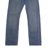 LEVI'S 505 Jeans Mens Blue Regular Straight Rinse W33 L34