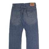 LEVI'S 505 Jeans Mens Blue Regular Straight Rinse W33 L34