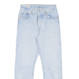 LEVI'S 501 BIG E Jeans Womens Blue Regular Straight W24 L26