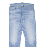 LEVI'S 508 Jeans Mens Blue Regular Tapered Stone Wash W33 L32