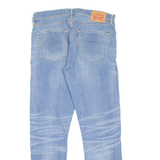 LEVI'S 508 Jeans Mens Blue Regular Tapered Stone Wash W33 L32