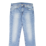 LEVI'S 511 Jeans Mens Blue Slim Straight Stone Wash W31 L32