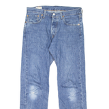 LEVI'S 501 BIG E Jeans Mens Blue Regular Straight Stone Wash W32 L32