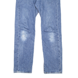 LEVI'S 501 BIG E Jeans Mens Blue Regular Straight Stone Wash W32 L32